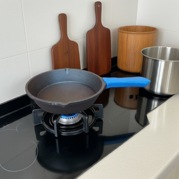 6 Inch Handle Tadka Pan