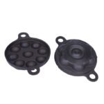 9 Pits Rings Handle, Semi Flat Base Paniyaram Pan