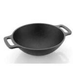 8 Inch Polished Kadai - Image 4