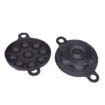 9 Pits Rings Handle, Semi Flat Base Paniyaram Pan