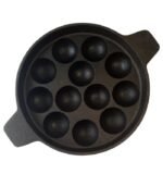 12 Pits Round Shape, Ring Base Paniyaram pan - Image 2